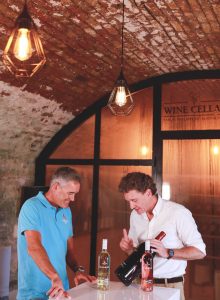 Mouton Cadet Wine Cellar